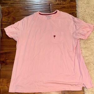 Caribbean Supima Pink Casual Male Shirt